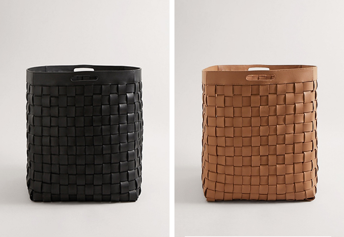 Country Road Lowa Leather Laundry Baskets.