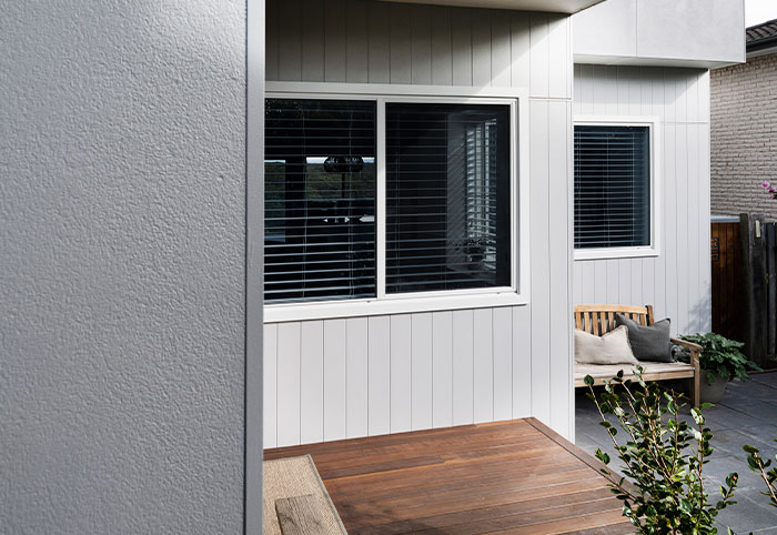 James Hardie Fine Texture and Axon Cladding and 