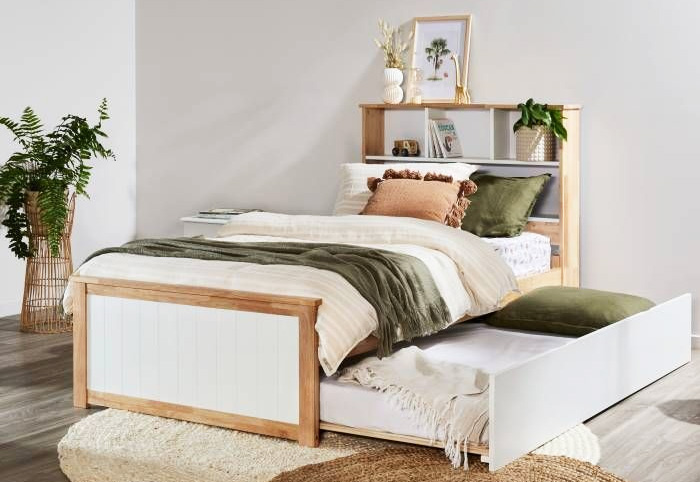 B2C Furniture Myer King Single Trundle Bed