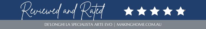 De'Longhi La Specialista Arte Evo review rating bar.