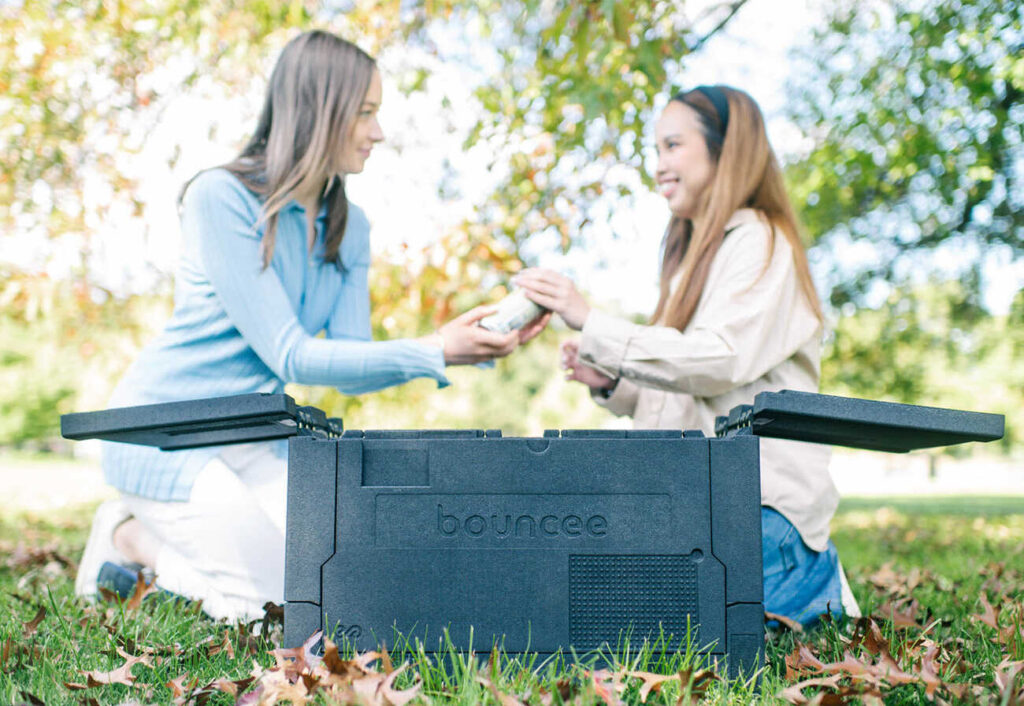 Bouncee Collapsible cooler.