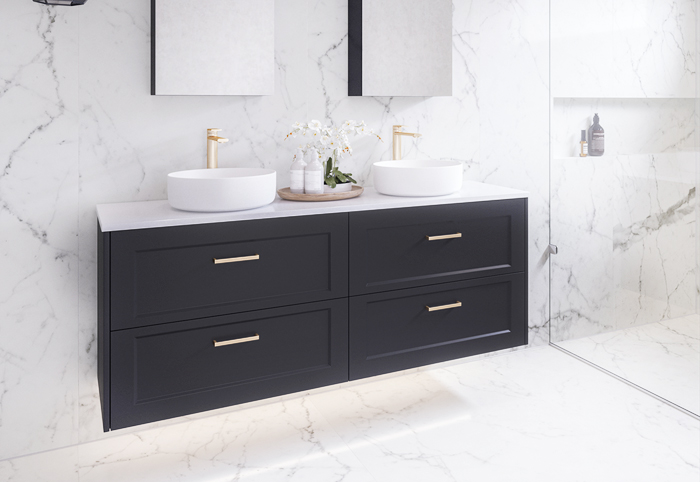 Beaumonts McLaran Black Vanity