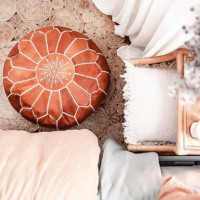 8 Best Moroccan Ottomans & Poufs To Buy Online
