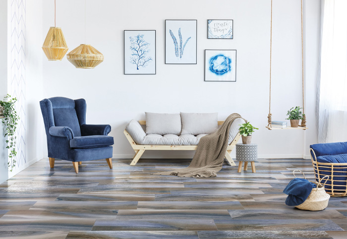 Beaumont Amazzonia Blue Timber Look Tiles