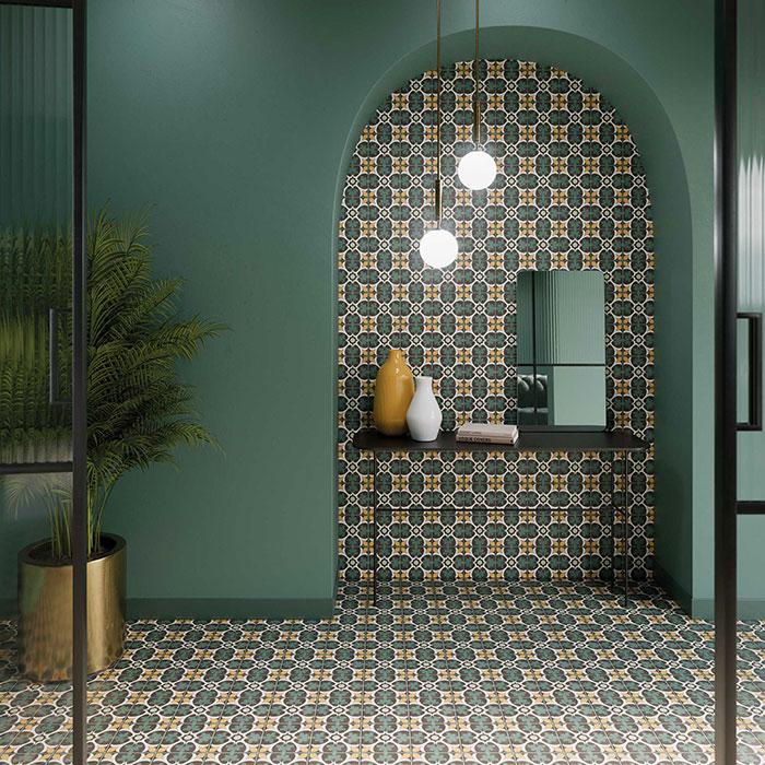 Sync Clover Tiles in Green