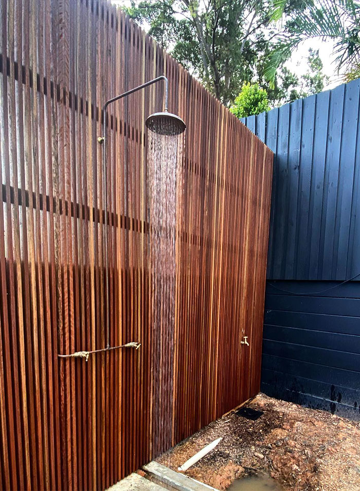 Coastal Copper Designs Outdoor Shower