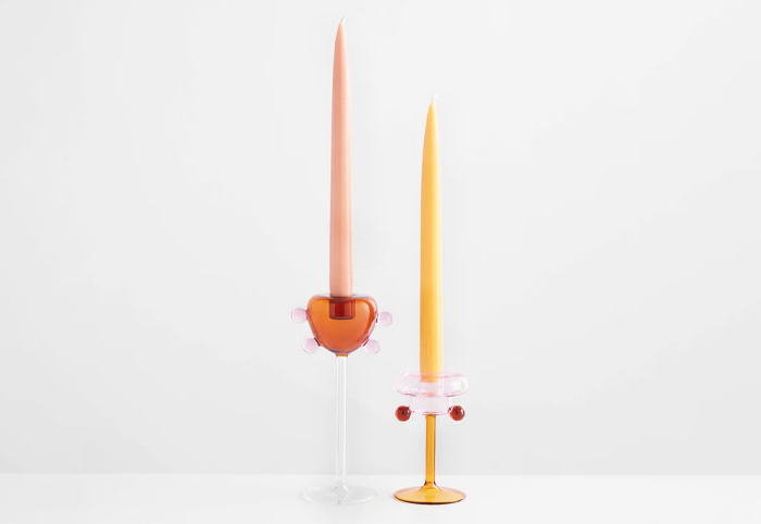 Maison Balzac Pompom Candle Holders