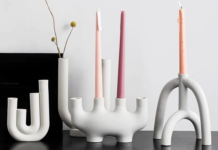 Nyis Studio Ceramic Candle Holders