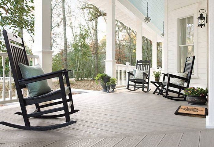 Trex decking