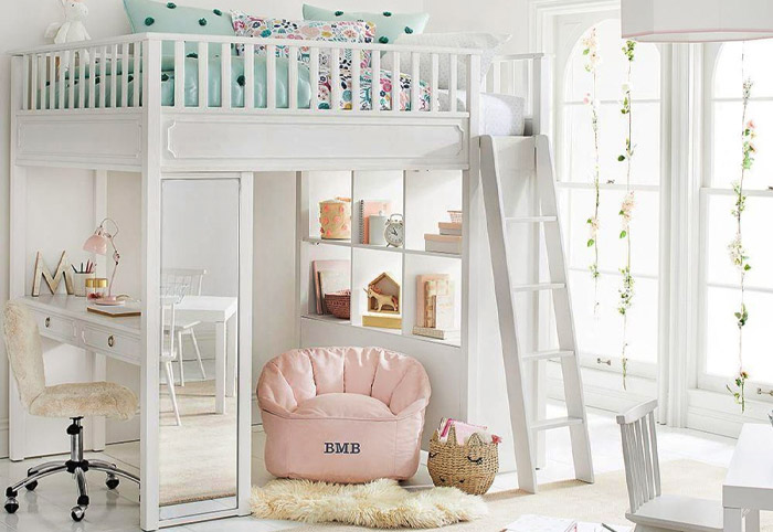 Pottery Barn Kids Ava Regency Bed.