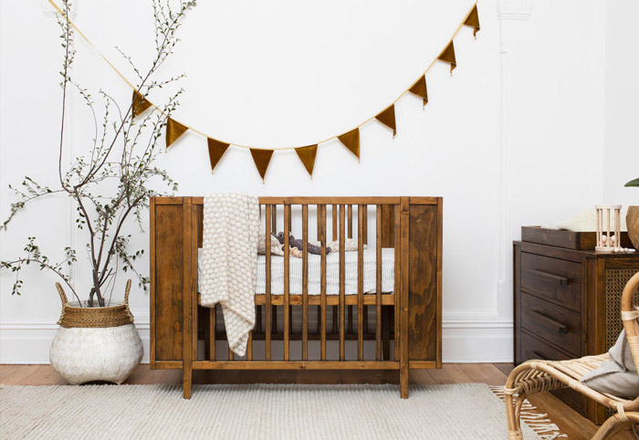 Incy Interiors Walnut Nursery Package