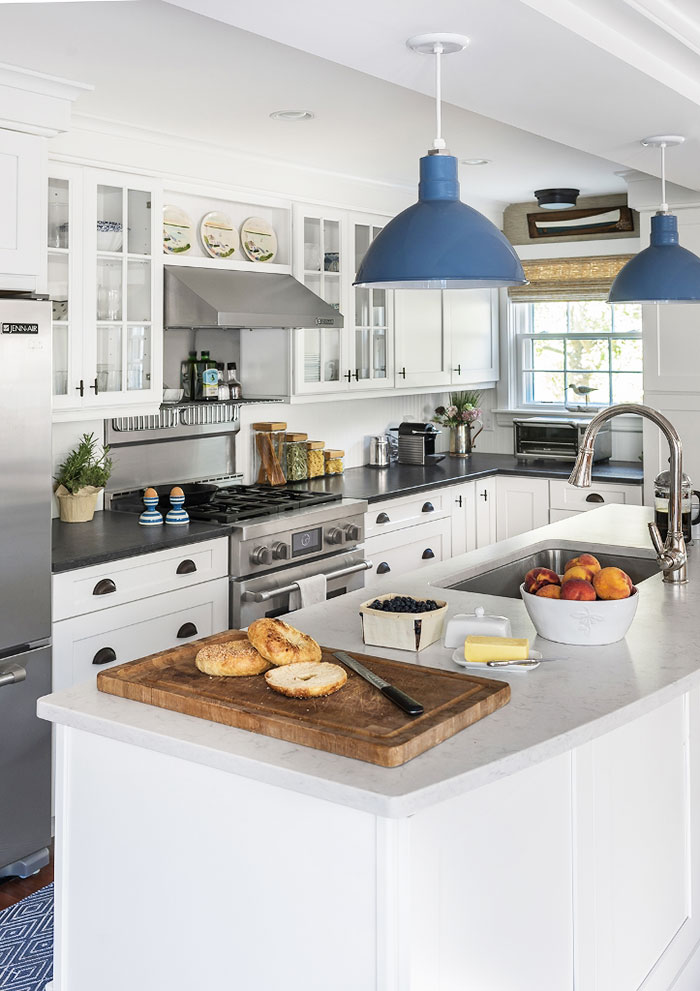 pendants in a modern kitchen