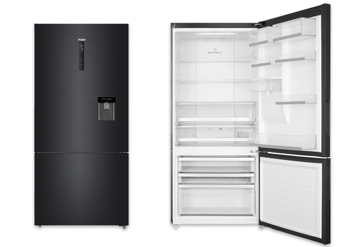 Haier 493L Black Refrigerator