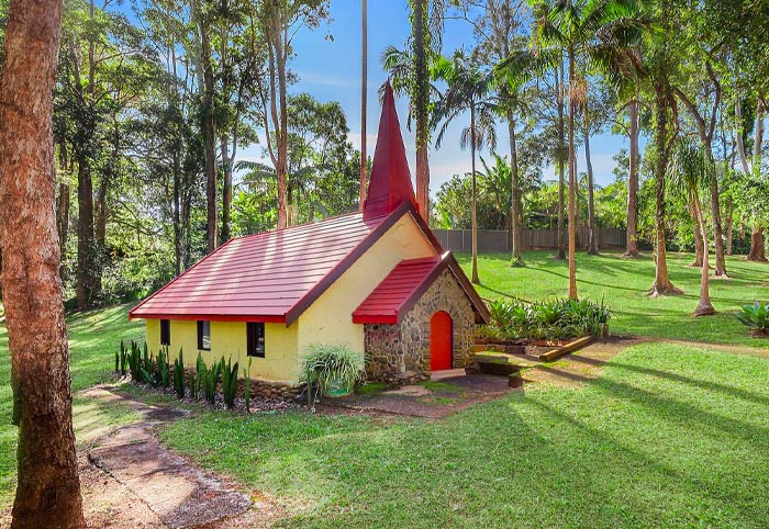 Fairy tale cottage at Fantasy Glades, NSW.