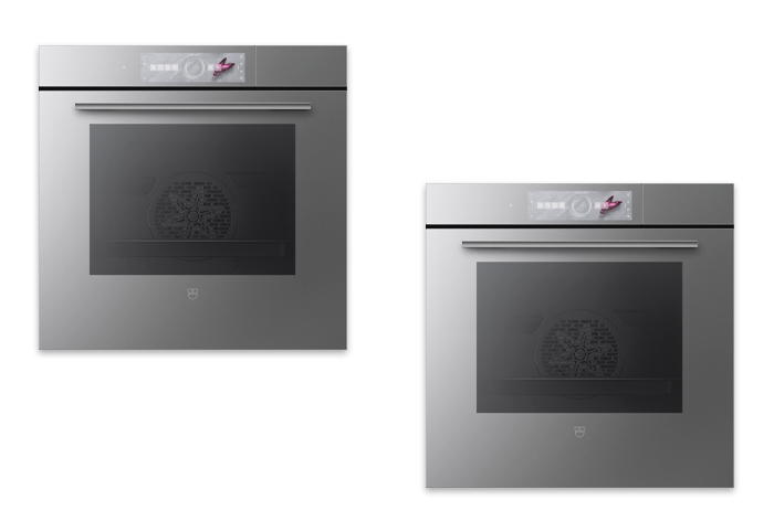 V-ZUG platinum ovens.