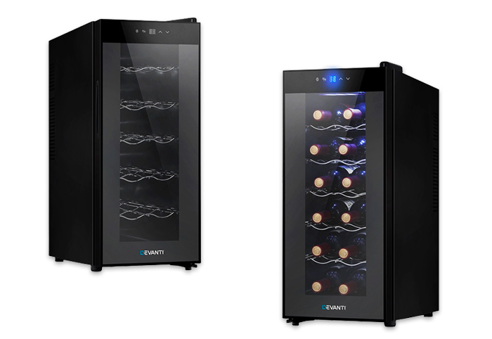 Devanti 12-bottle wine chiller.