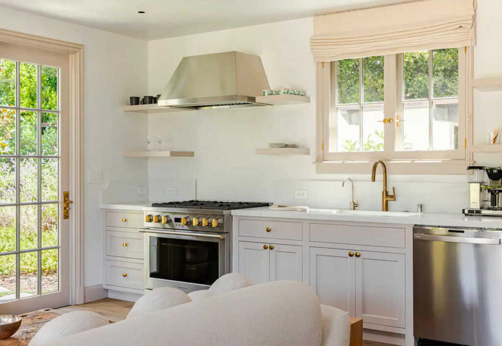 Gwyneth Paltrow's guesthouse kitchen.