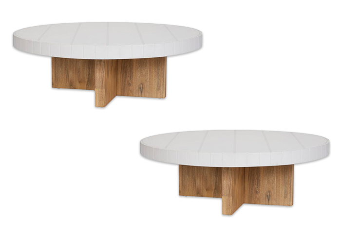 Freedom Kala Cement-Top Coffee Table. 