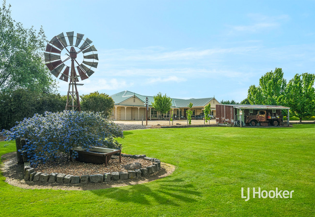 Windmill on a country estate in Victoria.