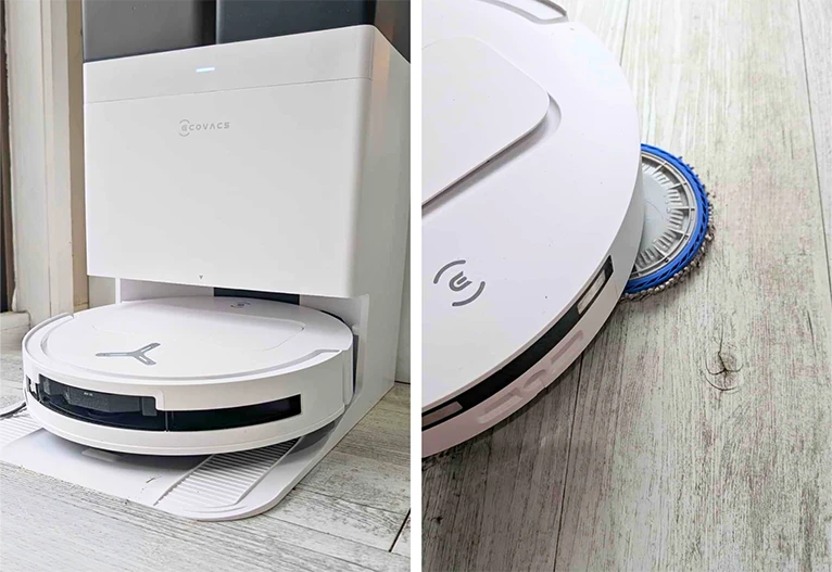 ECOVACS DEEBOT T50 OMNI Wet Dry Robot Vacuum.