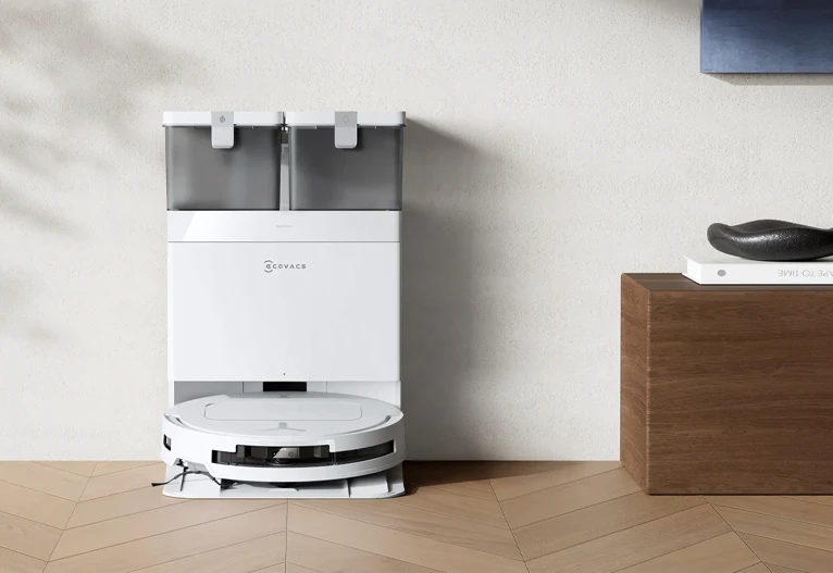 ECOVACS Deebot T50 Omni Wet Dry Robotic Vacuum.