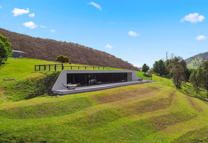 Earth House in Goobarragandra NSW.