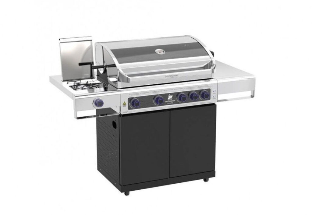 The Beefmaster Deluxe 4 Burner BBQ.
