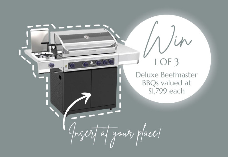 Win 1 of 3 Deluxe Beefmaster BBQs Worth $1799 Each