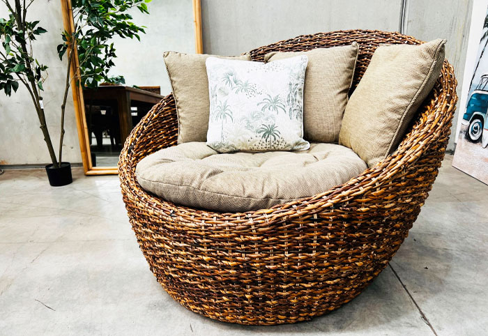 santosa wicker papasan chair.