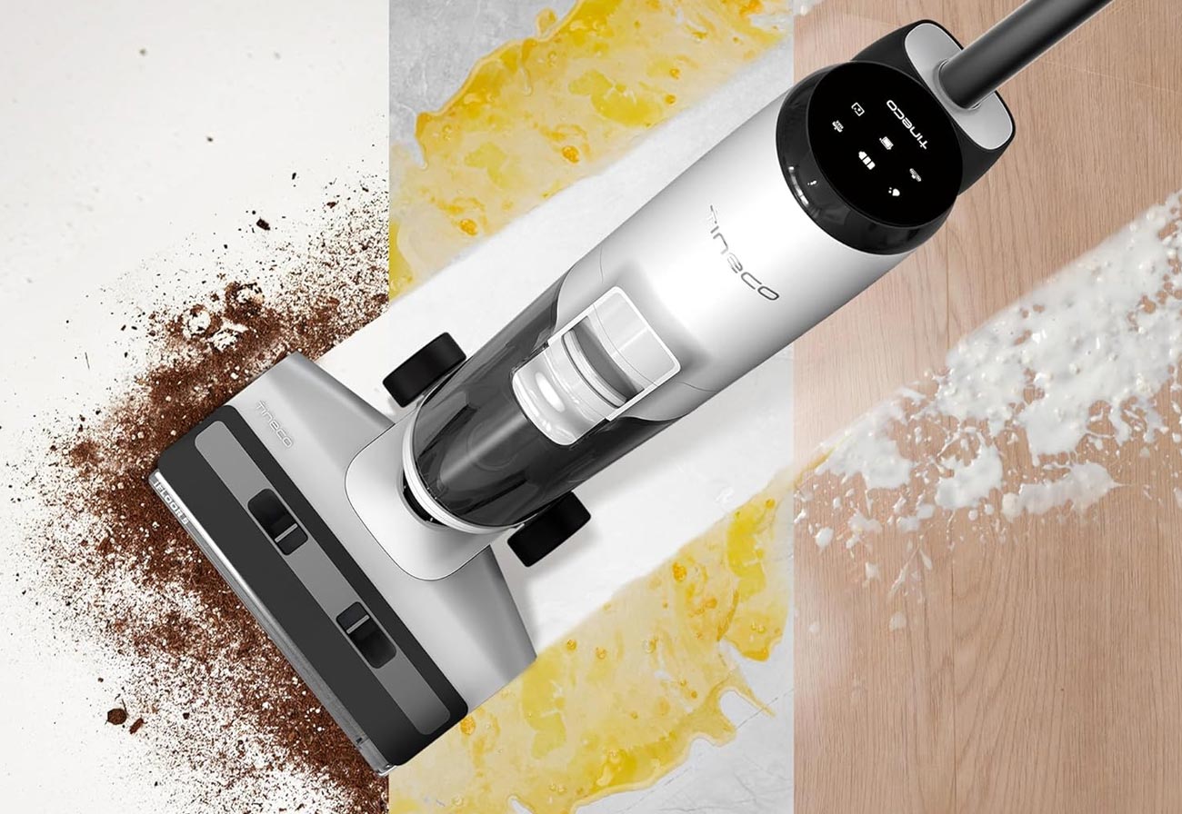 Tineco iFLOOR 5 Cordless Wet Dry Vacuum.