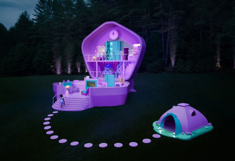 Polly pocket house on airbnb.