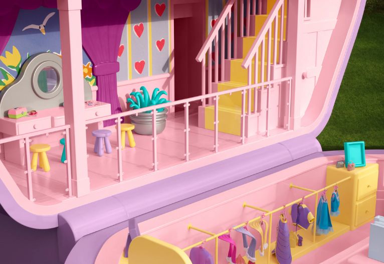 Polly pocket house on airbnb.