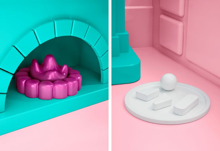 Polly pocket house on airbnb.