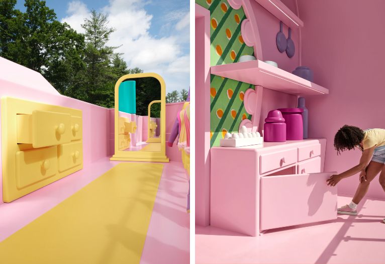 Polly pocket house on airbnb.