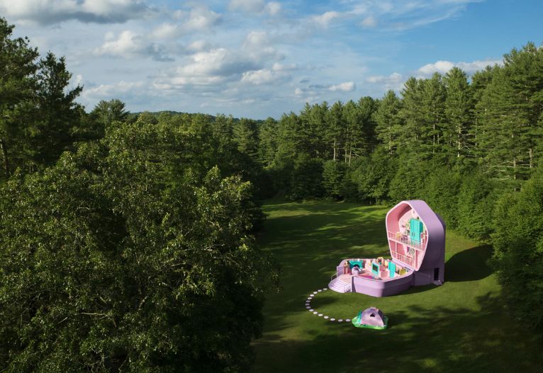 Polly pocket house on airbnb.