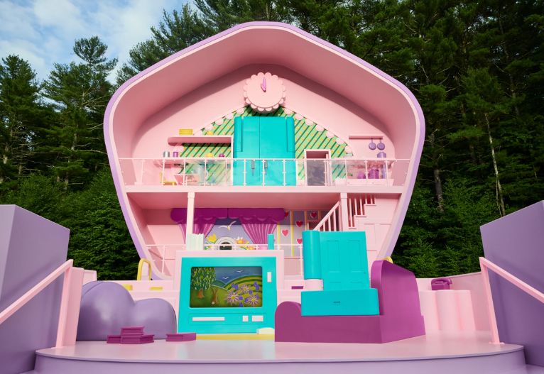 Polly pocket house on airbnb.