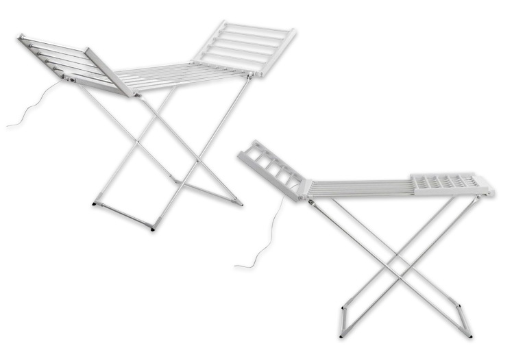 Devanti heated clothes airer rack.