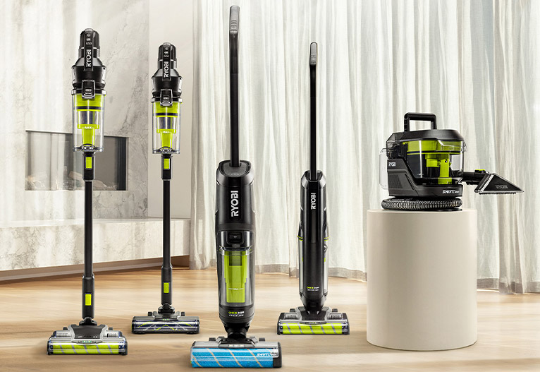 RYOBI cleaning range.