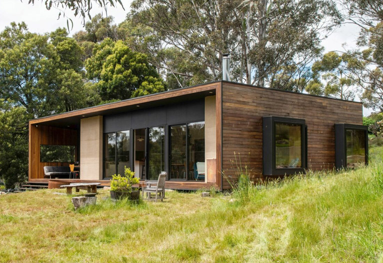 Slopes Of Kunanyi house in Tasmania.