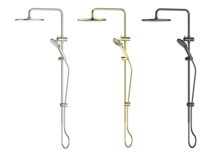 Greens Ashmore BubbleJET twin rail showers.