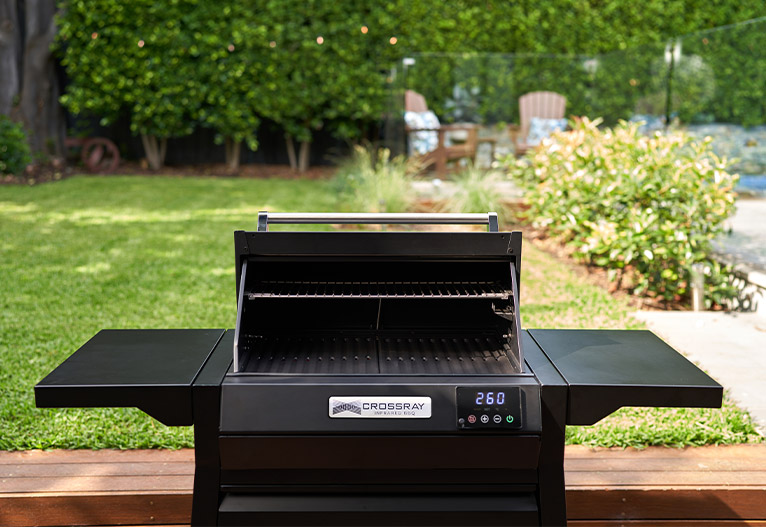 CROSSRAY eXtreme Electric BBQ with trolley.