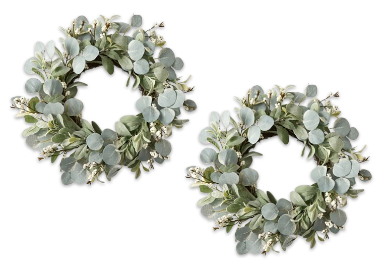 Adairs Australian Eucalyptus and Berry Wreath.