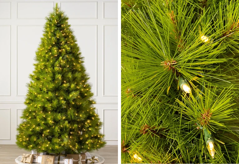 Balsam Hill pre-lit Monterey Pine Flip Tree.